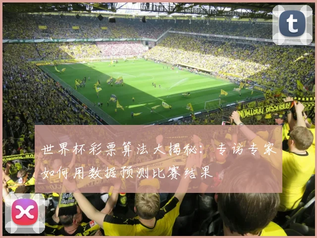 世界杯彩票算法大揭秘:专访专家如何用数据预测比赛结果