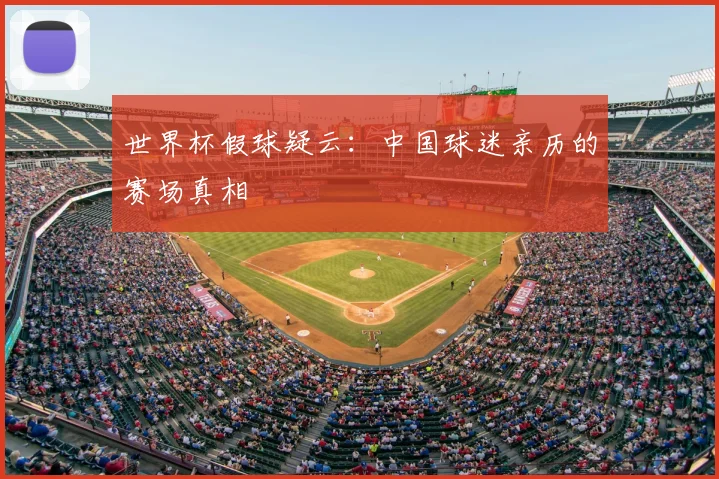 世界杯假球疑云:中国球迷亲历的赛场真相